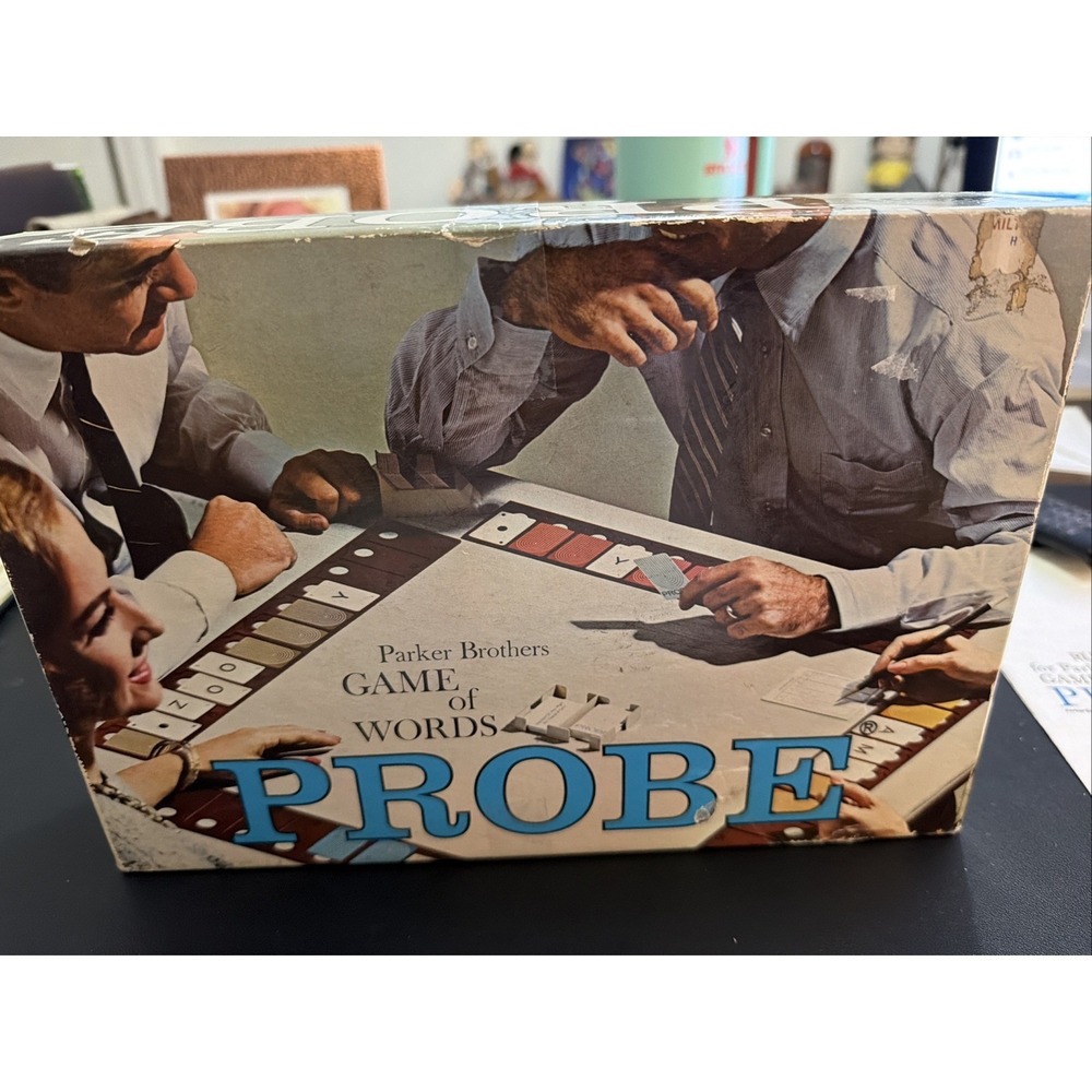 Vintage 1964 Parker Brothers Probe Game of Words Complete Set!
